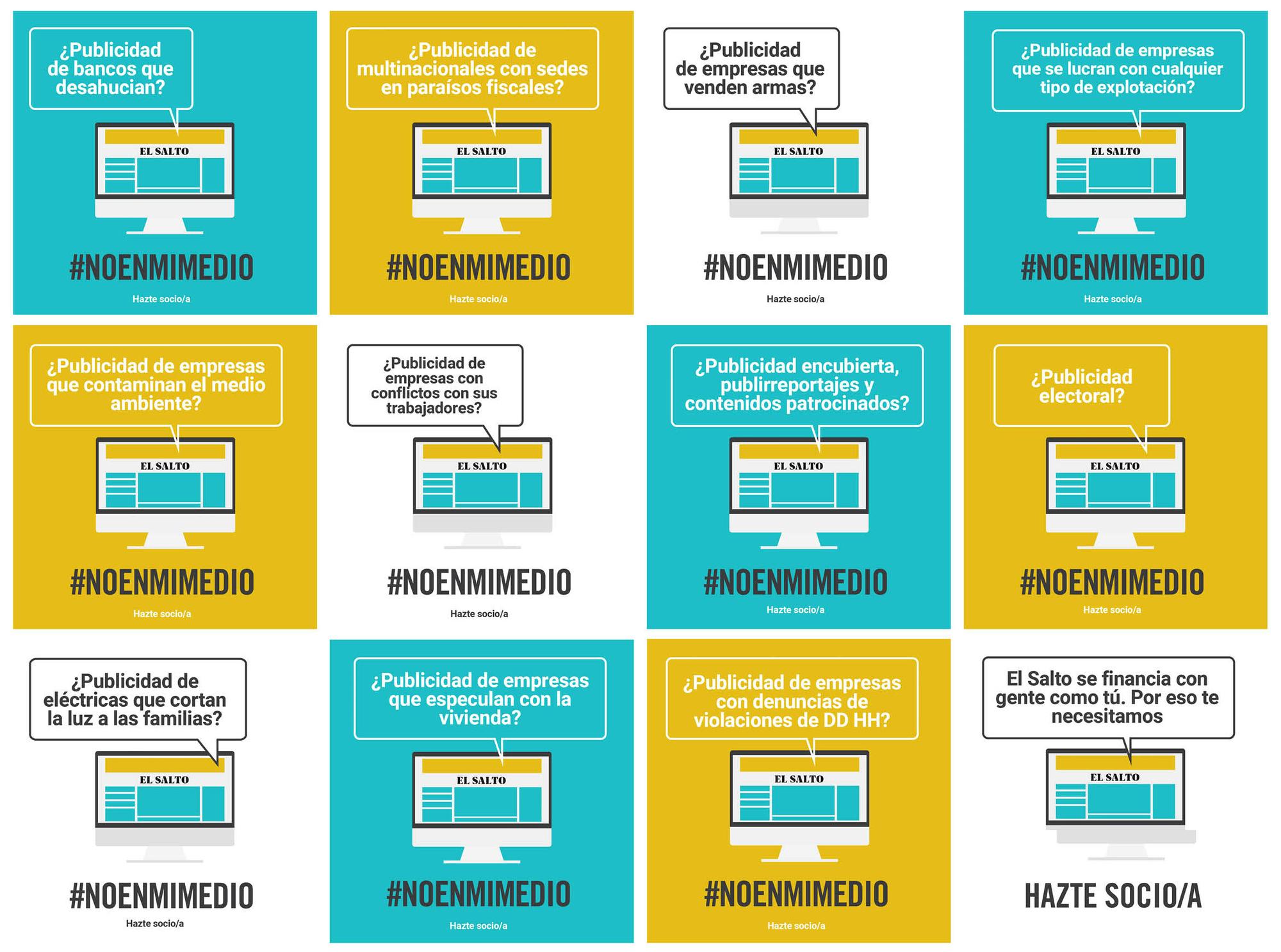 Imagen campaña #NoEnMiMedio